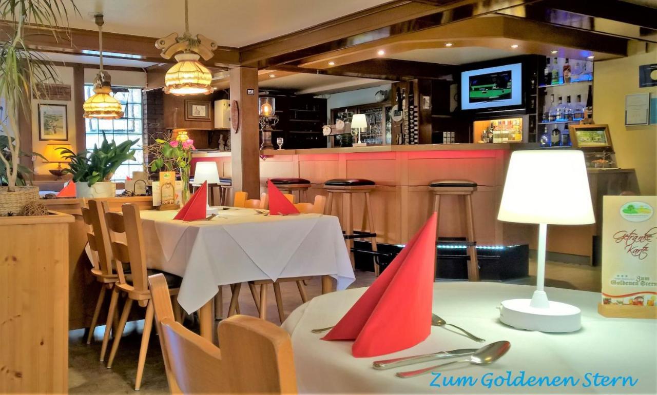 Hotel-Restaurant Zum Goldenen Stern Grossalmerode ภายนอก รูปภาพ
